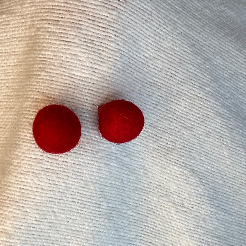 Handcrafted Felted Earrings